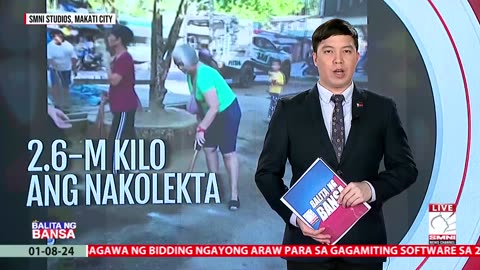 Pagsisimula ng KALINISAN program ni PBBM, 2.6-M kilo ng basura ang nakolekta