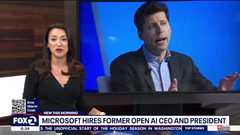 Microsoft hires OpenAl founder Sam Altman after being ousted