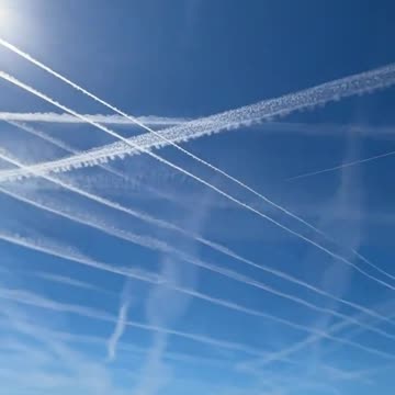 The country where most chemtrails are applied in the airspace in Europe is Spain❗️✈️