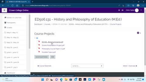 ED506 Week 1 Overview