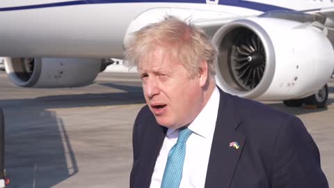 UK PM Boris Johnson: Putin 'Plainly Determined To Double Down On His Path Of Violence & Aggression'