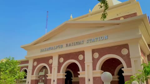 Railway station platform