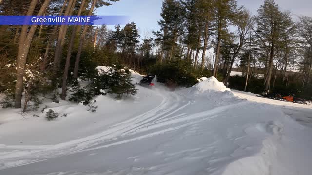 Testing the Snow in Maine