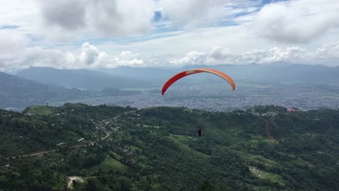 Very Smooth Paragliding By Pro