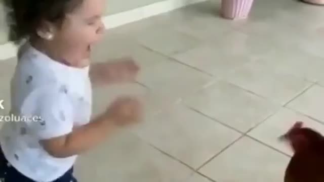 girl vs animal u need to watch this little fight lol