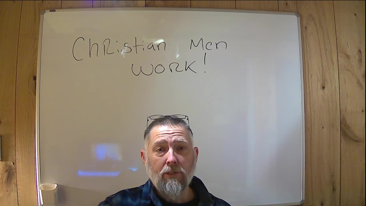 ALL Christian Men should work unless....