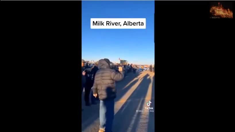 Milk River, Alberta Freedom Convoy Standoff