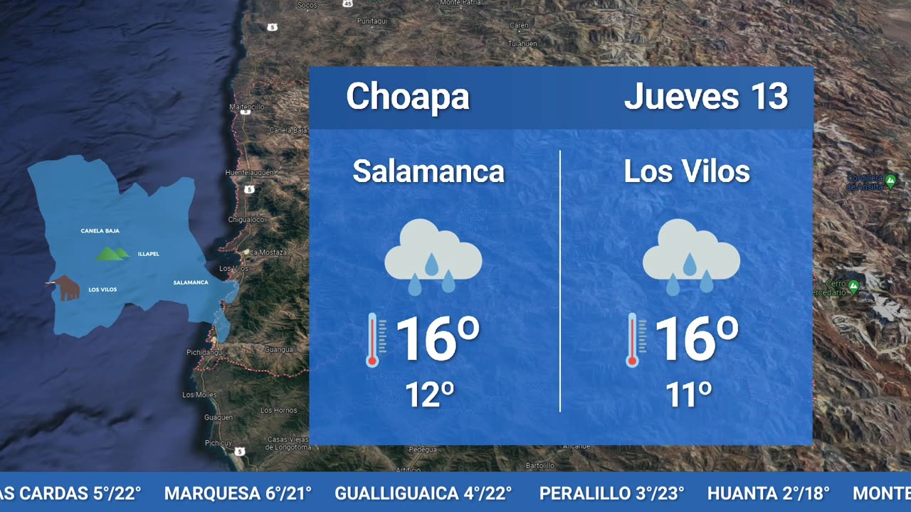 EL TIEMPO EN LA REGIÓN - MIÉRCOLES 12 DE JUNIO 2024