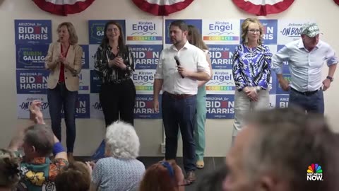 Arizona Democrats field office opening interrupted by Pro-Palestinian protesters NBC News