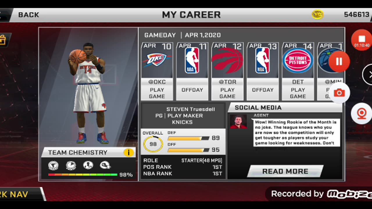 NBA 2K20 MY CAREER