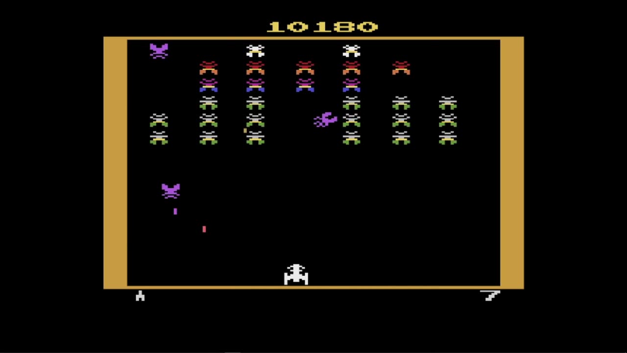 Let's play Galaxian (Atari 2600)