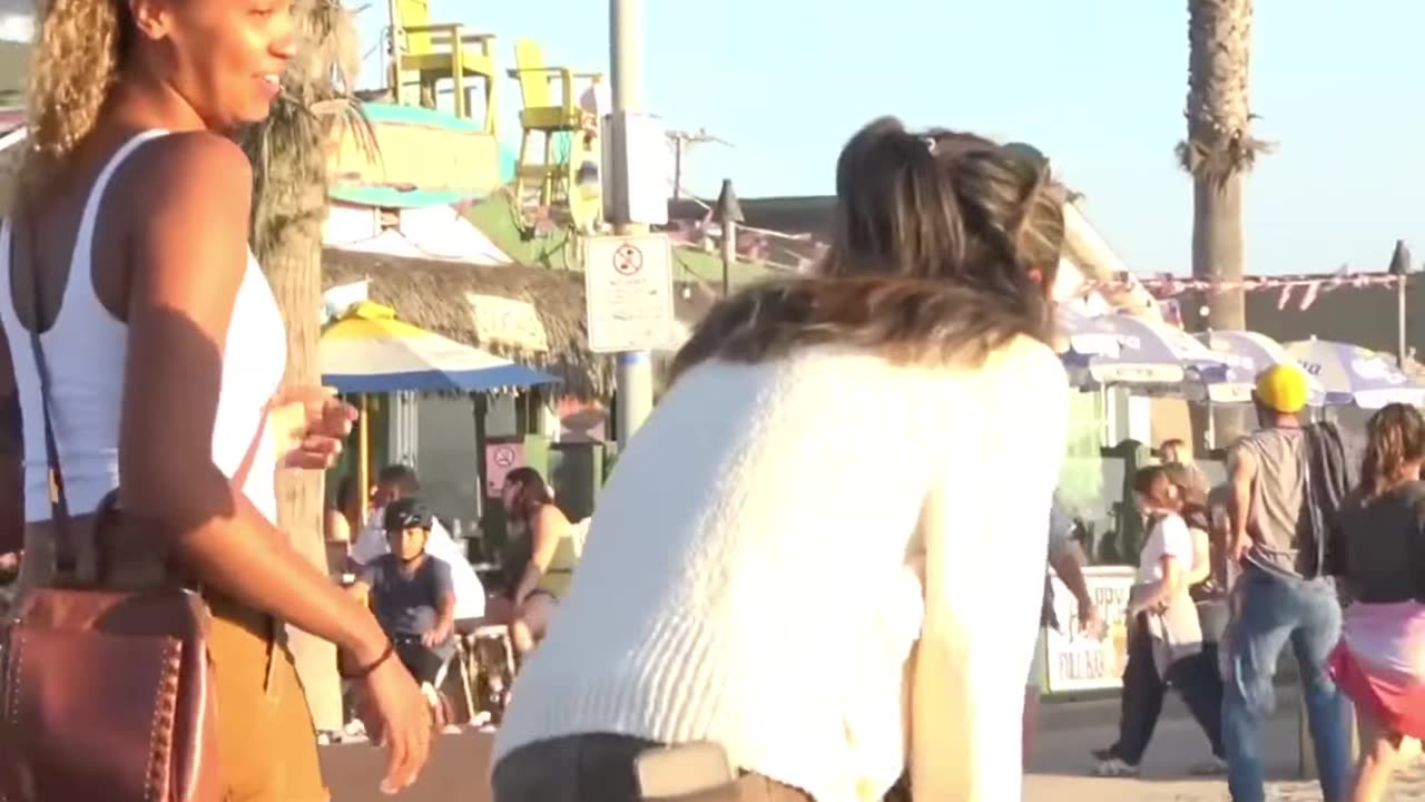 funny fart prank with public