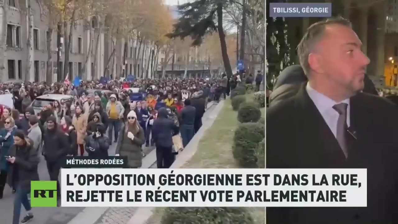 Géorgie : 13e journée de manifestations