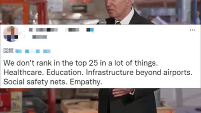 Biden complains_not a single US airport ranks among the top 25 in the world