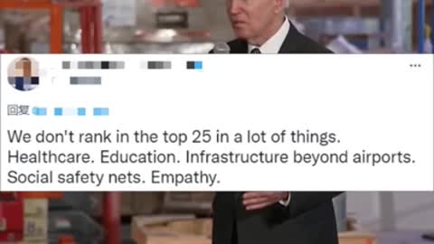Biden complains_not a single US airport ranks among the top 25 in the world