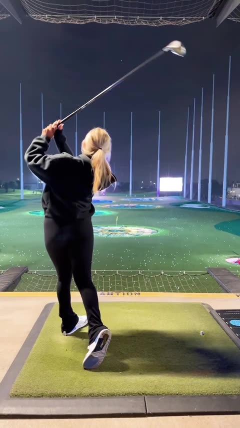 Bye bye ball #golf #golfer #ball #green #fairway #nice #beautiful #shot #swing #hit #all #black #fit