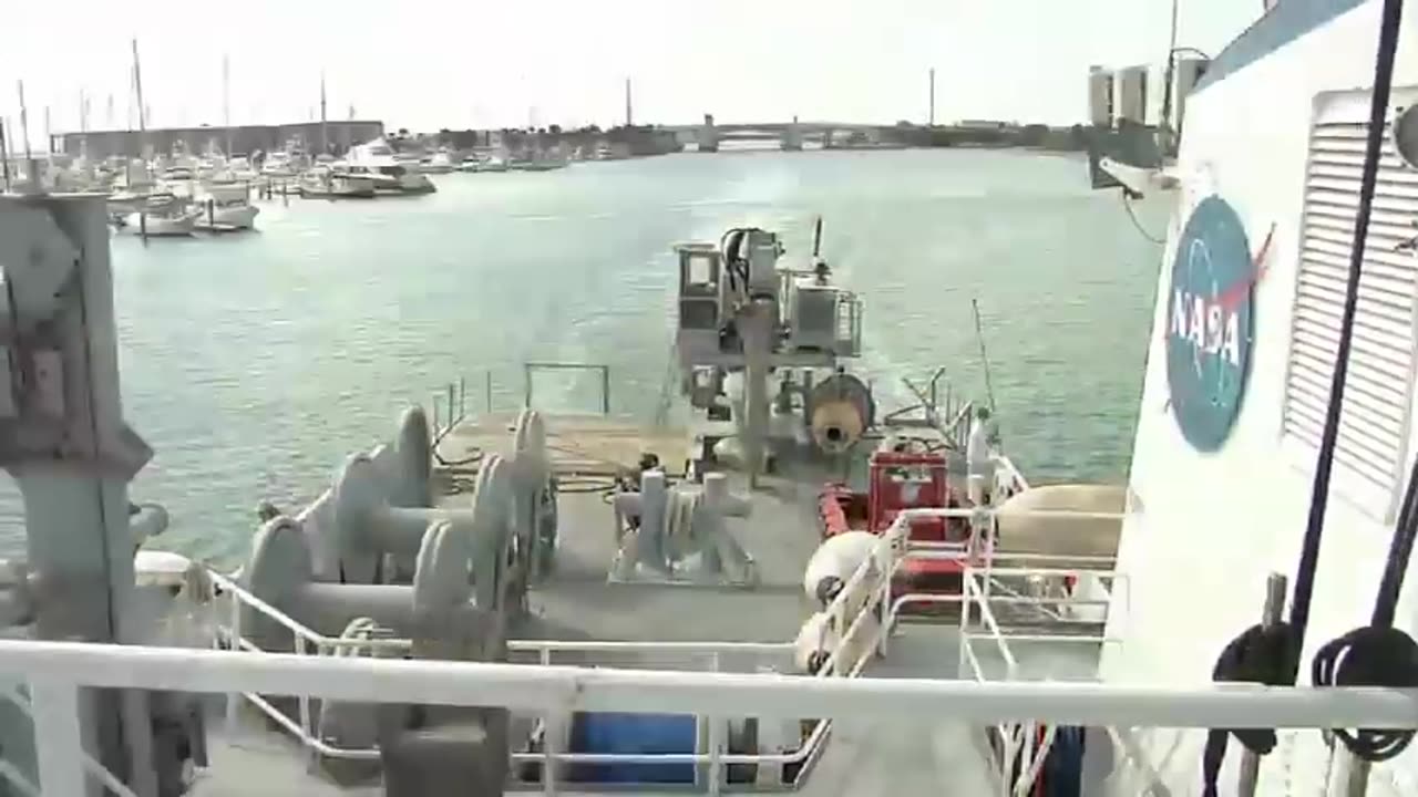Shuttle's Boosters Recovered