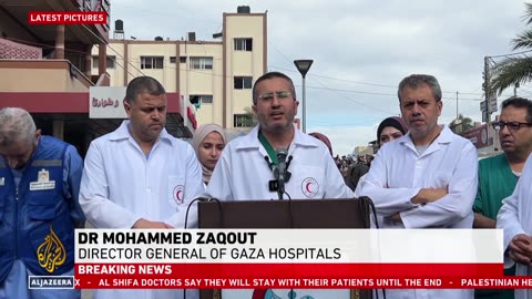 Hundreds of patients at al-Shifa need to be evacuated: Gaza official