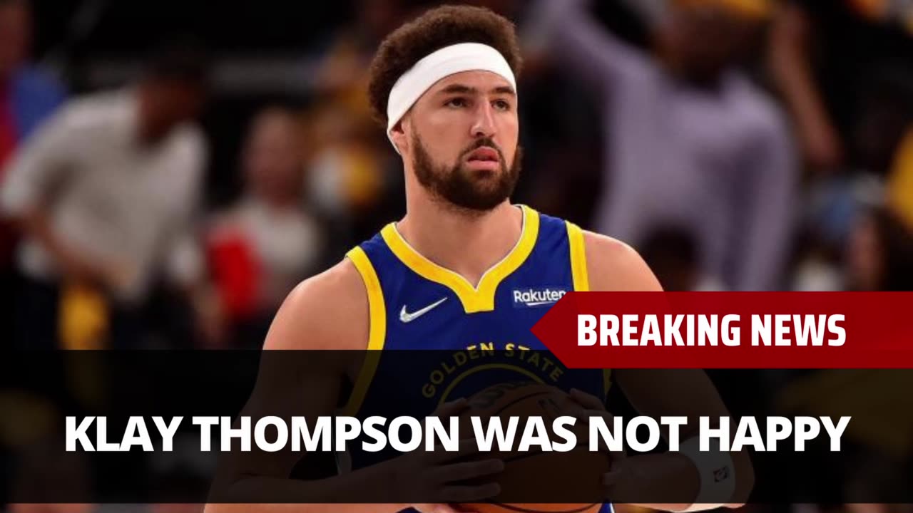 Klay Thompson Yelled At Steve Kerr, Assistants Over Coming Off Bench