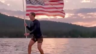 EMBARRASSING Video of Zuckerberg Faking Patriotism Goes Viral