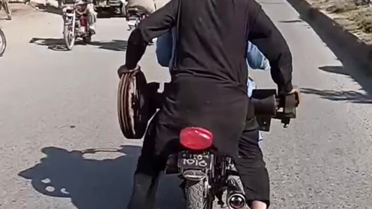 Jugaad on bike