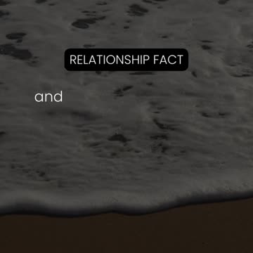 Love is about growing together... Relationship Fact