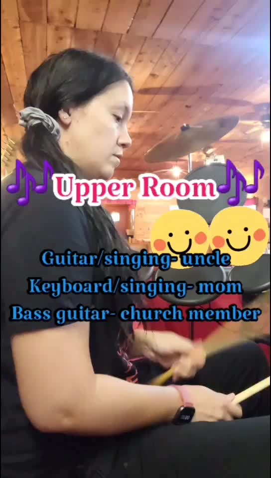 Drums. Upper room