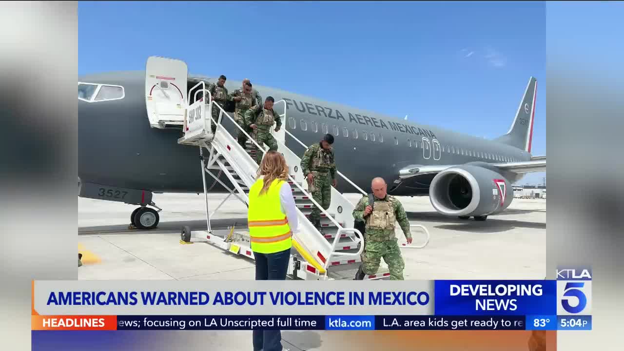 Americans warned to avoid travel to Mexico due to recent Cartel violence