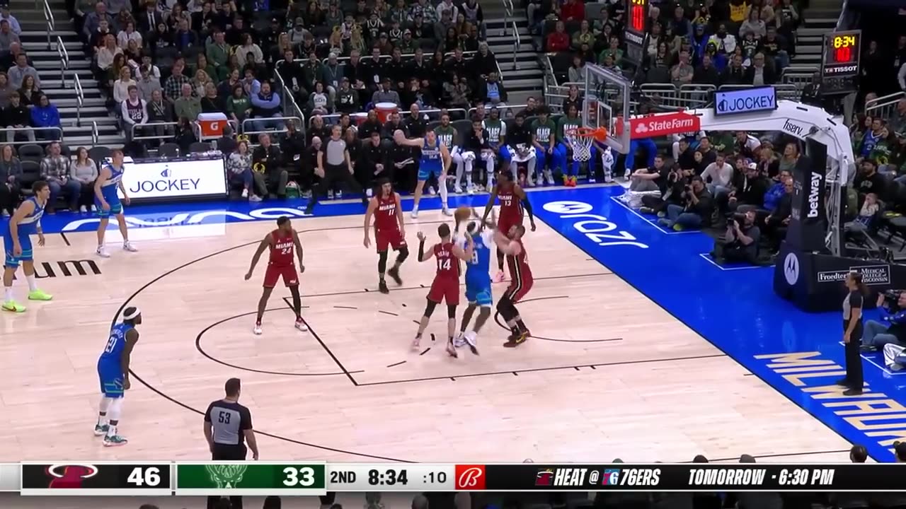 Bucks VS Heat NBA HIGHLIGHTS 2024