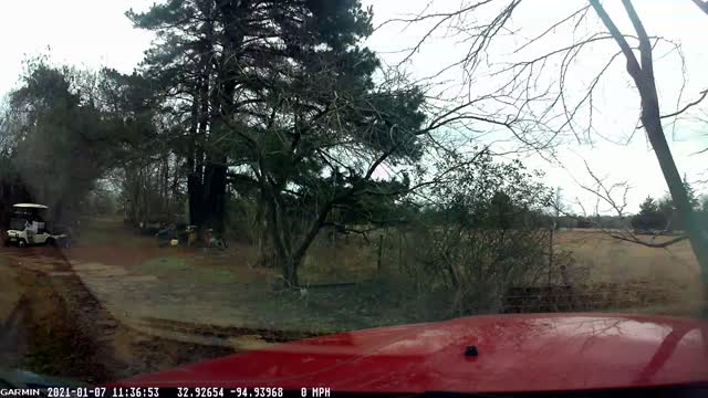 Timelapse drive; Cold Jan Morning