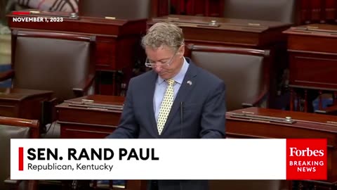 BREAKING NEWS: Rand Paul Puts Forward Amendment To Audit The Federal Reserve