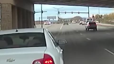 Crashed Into This Police Officer #shorts.mp4