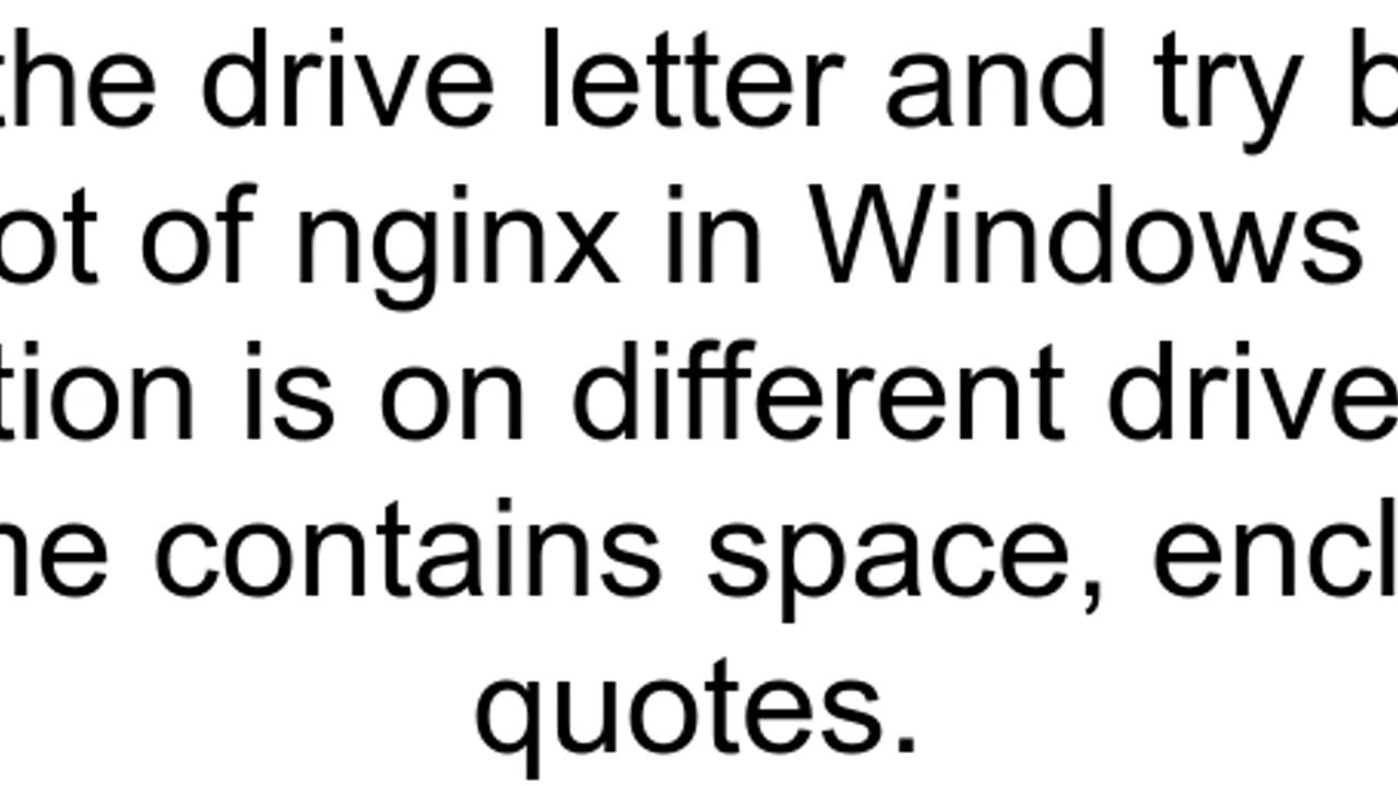 How to create different vhosts on nginx WINDOWS