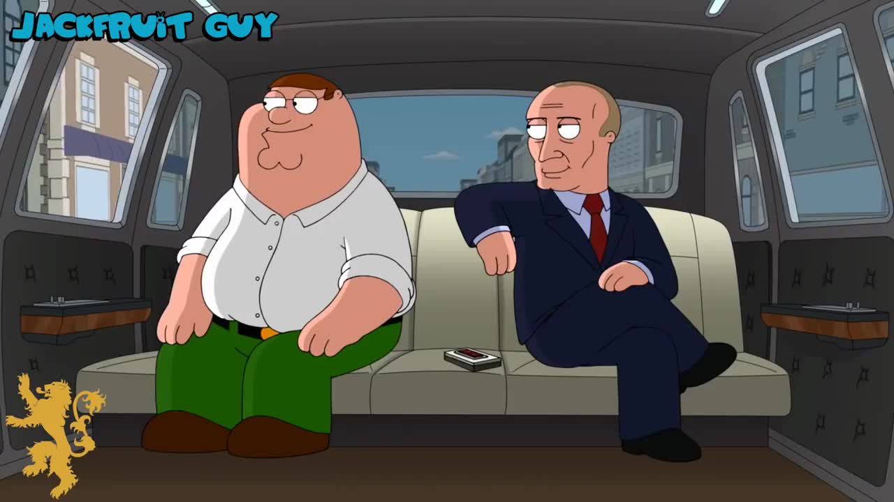 family guy Peter meets Vladimir Putin