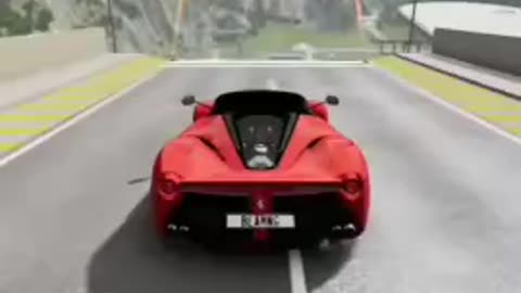 High speed car jump test