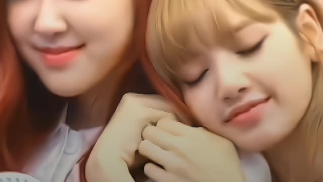 Blackpink Lisa and Rose cute video #shorts #blackpink #blink #lisa #rose