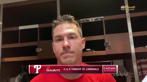MLB Catcher J.T. Realmuto: Canada doesn't control his body!!!