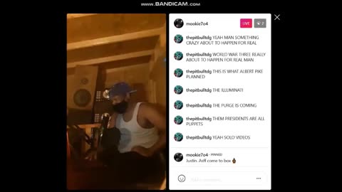 Mookie7o4 Instagram Stream ☞ Racist Trolls ☜ May 14th 2021