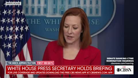 Jen Psaki dodges another question