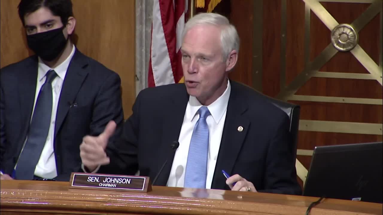 Sen Johnson Rebukes Russian Disinformation Lie - Senate Election Integrity Hearing December 16, 2020