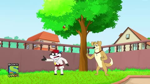 ഹണിയുടെ കരാട്ടെ പരിശീലനം - Honey Bunny Ka Jholmaal - Full Episode in Malayalam - Videos for kids_p11