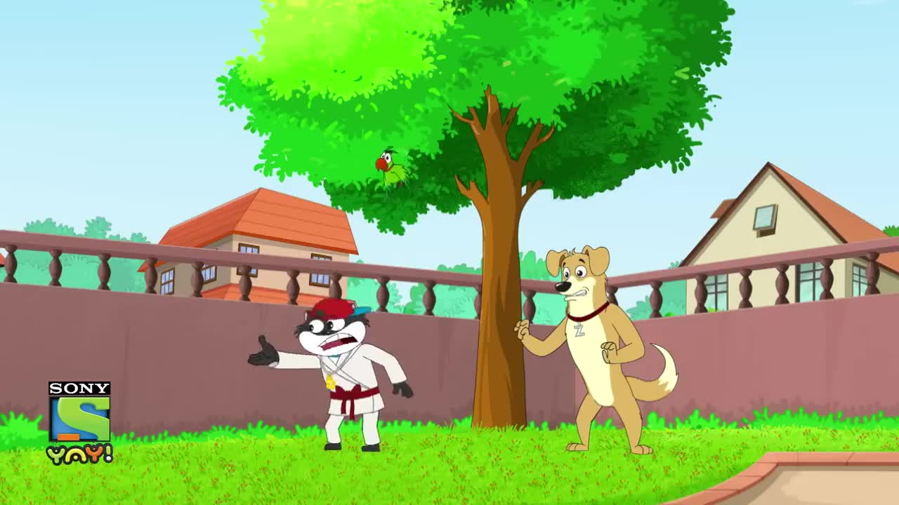 ഹണിയുടെ കരാട്ടെ പരിശീലനം - Honey Bunny Ka Jholmaal - Full Episode in Malayalam - Videos for kids_p11