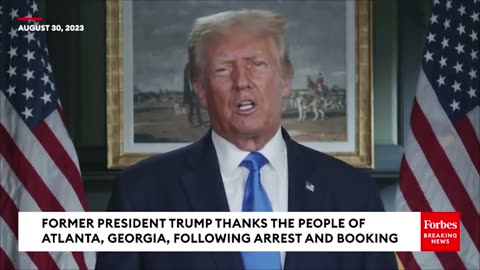 _We Are Not Going To Let Them Stop Us__ Trump Releases Message To People Of Atlanta After Arrest