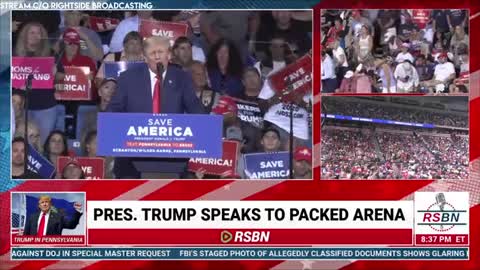 PRESIDENT DONALD J, TRUMP FULL SPEECH IN PENSYLVANIA RALLY.