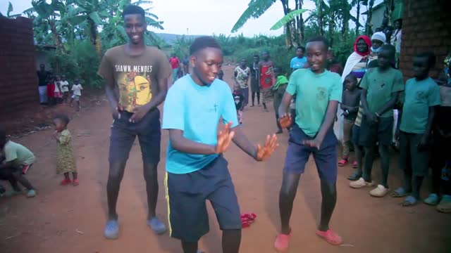 African kids dancing Afro Beat By Kanazi Talent