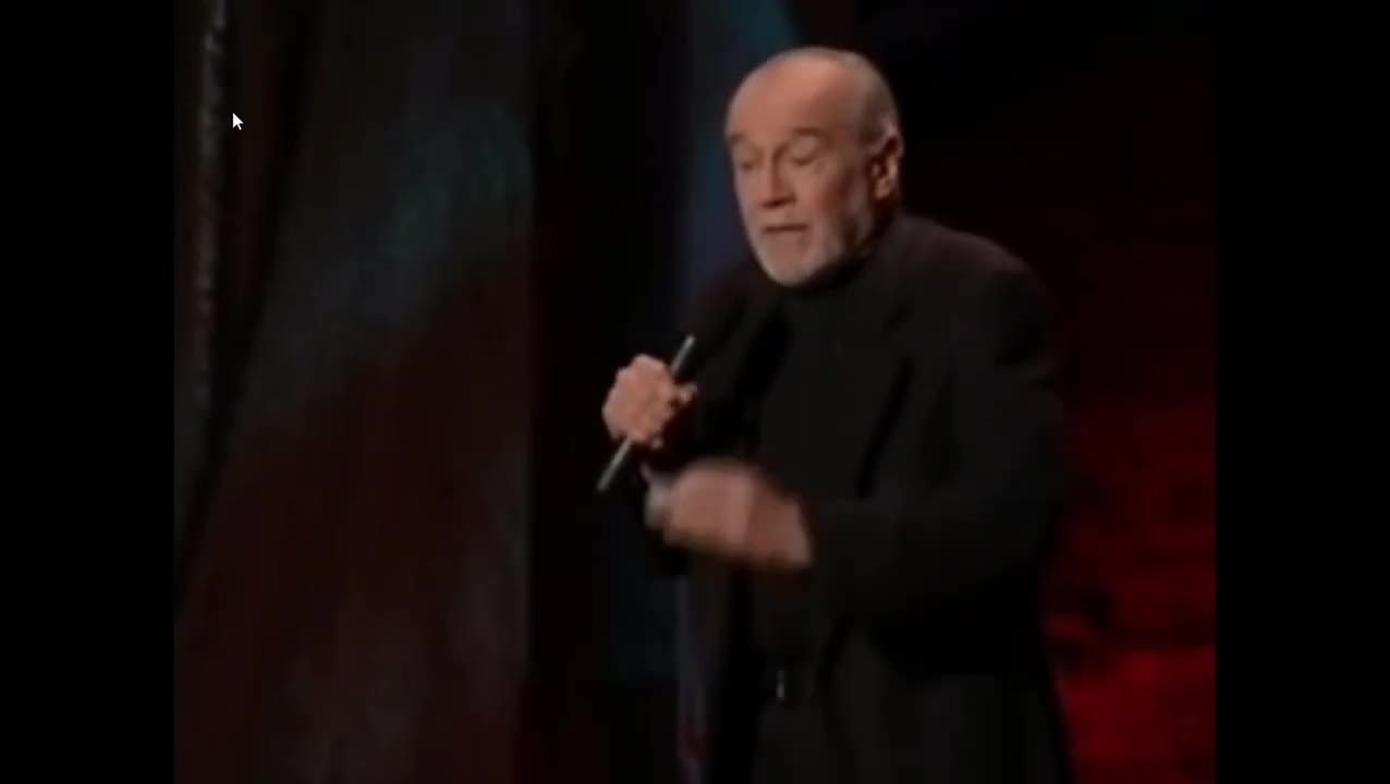 George Carlin on Media BS