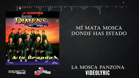 Banda Dimens - La Mosca Panzona (VideoLyrics)(2021)