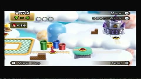 Super Mario Wii World 7 - 4