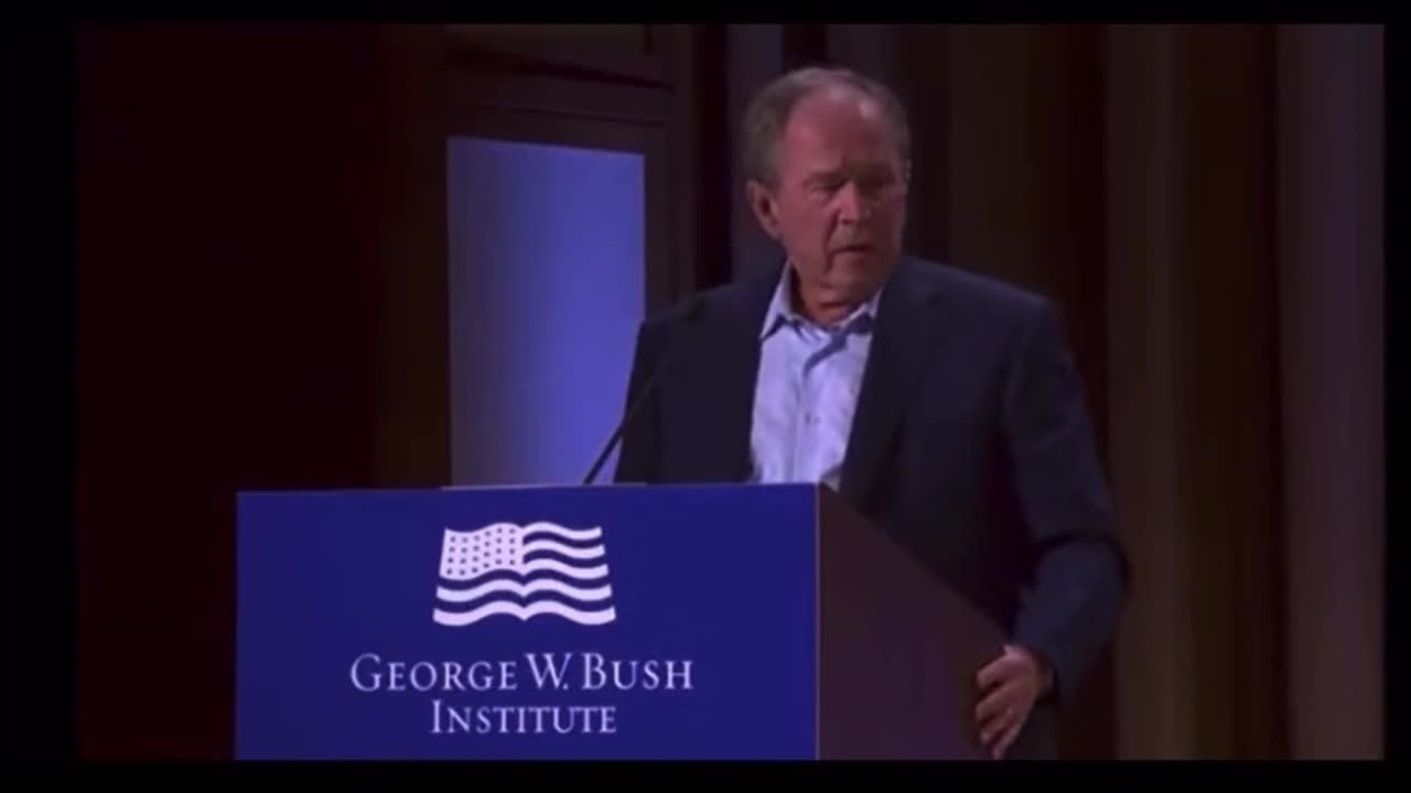 Bush Freudian Slip 5-18-22