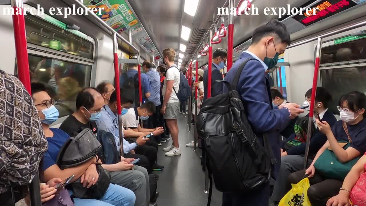 港島綫車廂Compartment Island Line, mhp1432, May 2021